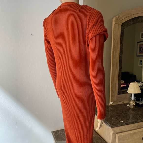 Long stretch long sleeve coat size M - Picture 6 of 8